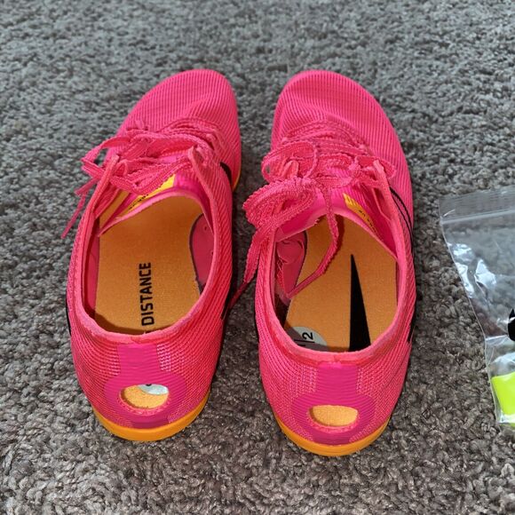 Nike Zoom Mamba 6 Hyper Pink Racing Track Spikes Sz Men 8.5 Women 10 DR2733 600 - Picture 2 of 5